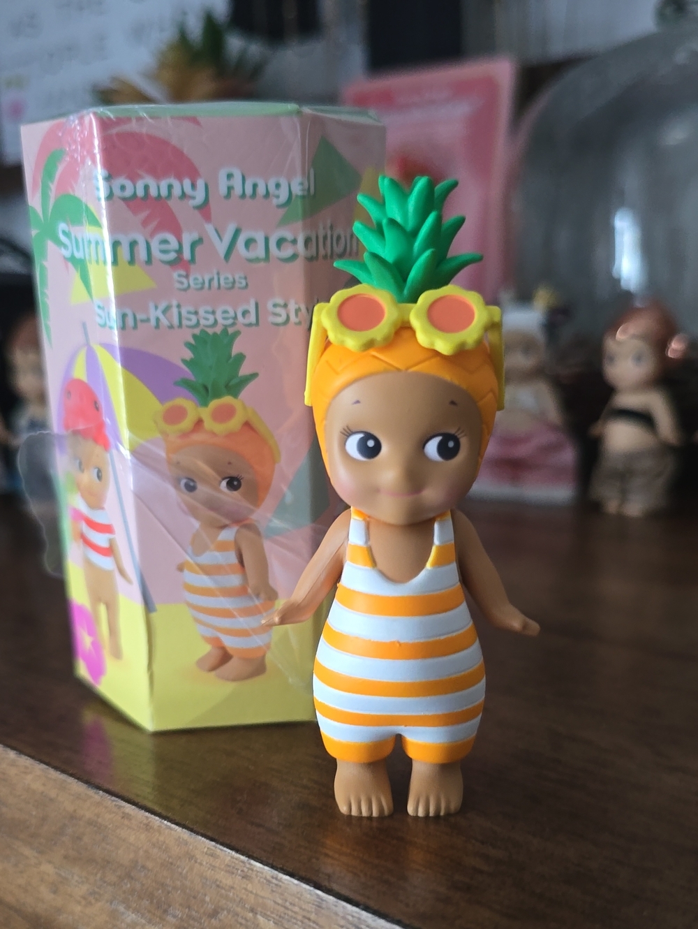 Summer Vacation Pineapple Figure - Authentic